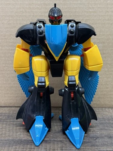 Vintage 1984 Zima Transposer Figure Black Bird Knight Robot Vintage 80's  Toy