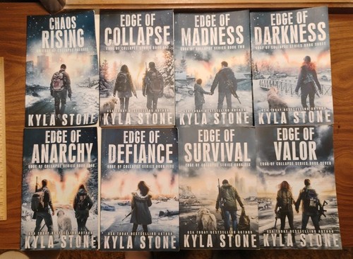 Kyla Stone Edge of Collapse Complete Series 1-7 + Prequel Full Set Lot of 8