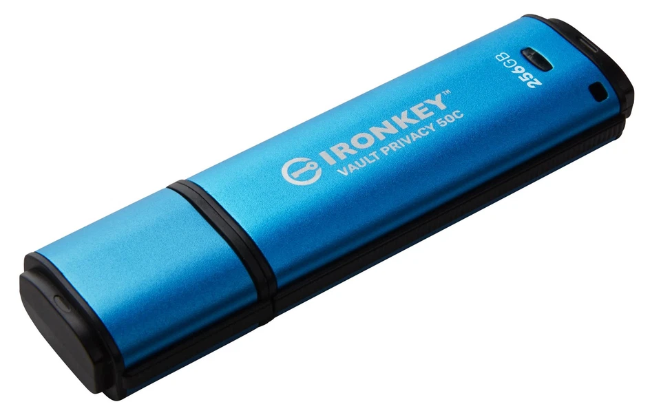 Ironkey Vault Privacy 50 USB-C 256GB Flash Drive | FIPS 197 Certified | XTS-A... - Image 2 of 4