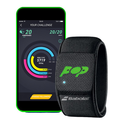 Babolat Pop Black Tennis Training Wristband