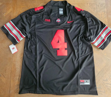 NEW Jeremiah Smith #4 Ohio State Buckeyes BLACKOUT Men Jersey OSU 2026-2027