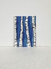 ACEO Original Art Card Aspen Tree Watercolor Ink Painting Blue White — photo 1