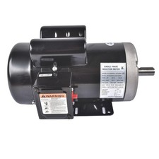 5HP Air Compressor Electric Motor 230V 56HZ Frame 3450RPM 7/8"Keyed Shaft CCW/CW