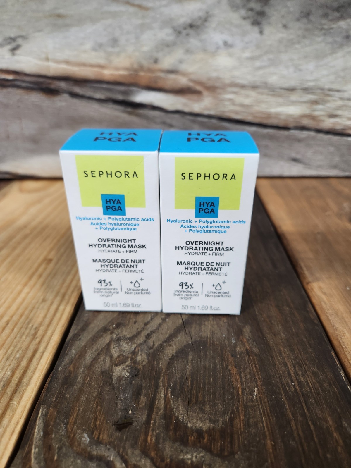 2PK Sephora Collection Overnight Hydrating Mask NEW 1.69 oz Hyaluronic Firming