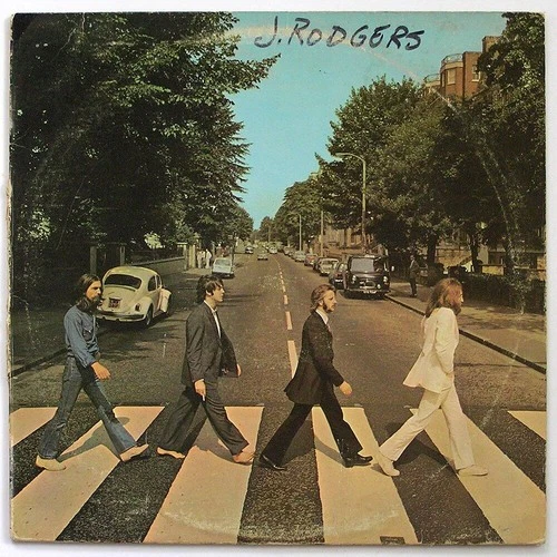 THE BEATLES ABBEY ROAD LP Apple SO-383 Jacksonville 1969 Pressing VG