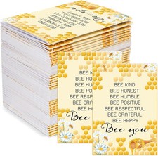 Spakon 50 Pack Mini Bee Journal Notebooks Bulk as shown in pictures