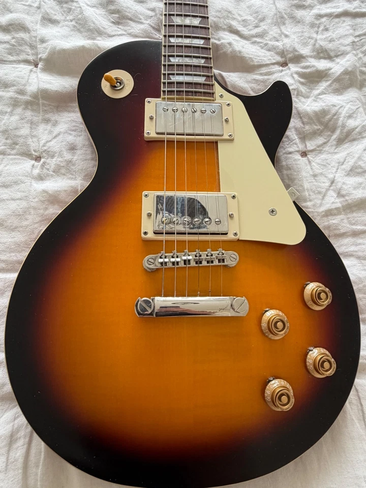 Epiphone 1959 Les Paul Standard 6-String Electric Guitar Aged Dark Cherry Burst, photo 2 of 5