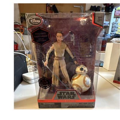 Disney Store Star Wars Elite Series Rey & BB-8 Die-Cast Actionfiguren VII