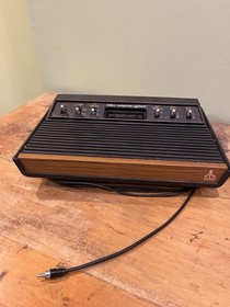Atari 2600 *UNTESTED* With 4 Controllers & 4 Paddle Controllers, Additional Wire