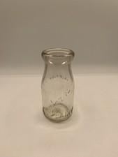 Modern Dairy Half Pint Milk Cream Bottle