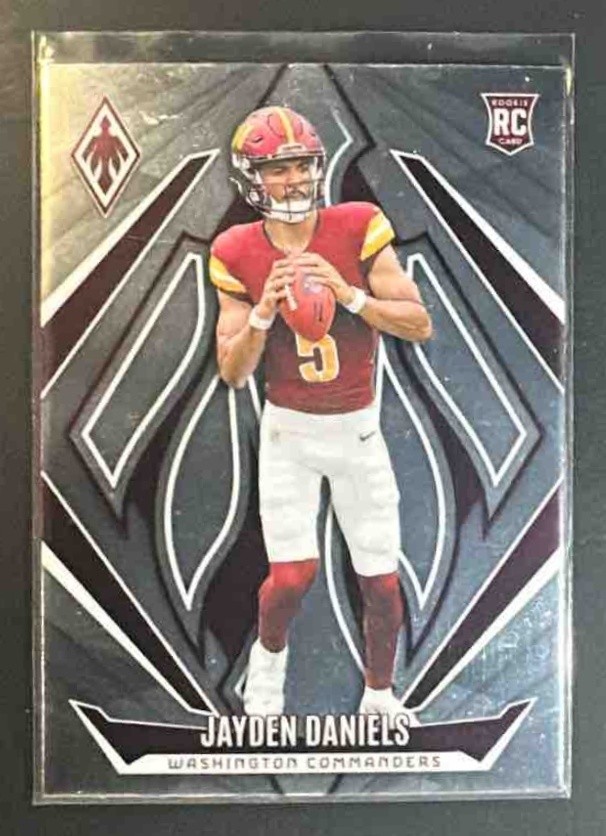 2024 Panini Phoenix Jayden Daniels #198 RC Commanders