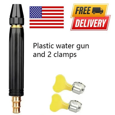 #ad Larnto High Pressure Hose Nozzle Water Gun for Car Wash Garden Pressure Booster $7.99