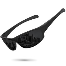 Sports Polarized Sunglasses for Men Women Wrap Around Sun Glasses Fishing Cyc...