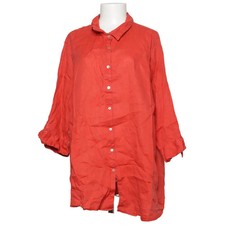 Open End, Bluse, Größe: 54, Rot, Leinen, Einfarbig, Damen #X6N