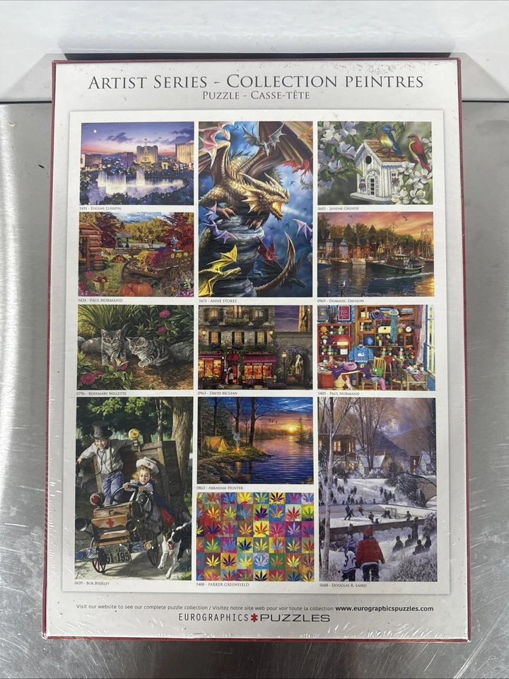 Eurographics Dragon Clan 1000 Piece Puzzle Anne Stokes Art Fantasy New Sealed - Image 3 of 4