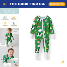 Soft Bamboo Baby Pajamas, Newborn Sleeper PJs, Cozy Infant Sleepwear, Breathable