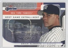 2001 Fleer Game Time Next Extra /200 Erick Almonte #114EXTRA Rookie RC