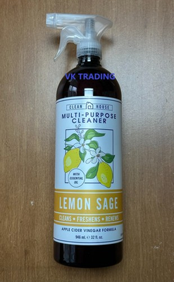 #ad #ad CLEAN HOUSE Kitchen Odor Deodorizer Cleaner Freshen Renew LEMON SAGE 946ml $25.95