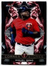 2018 Finest #FC-MS Miguel Sano Finest Cornerstones Minnesota Twins