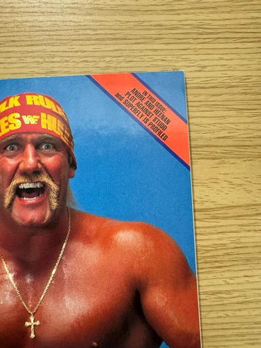 Revista WWF WWE julio 1989 Hulk Hogan Zeus salvaje guerrero grosero Fuji con funda - Imagen 3 de 8