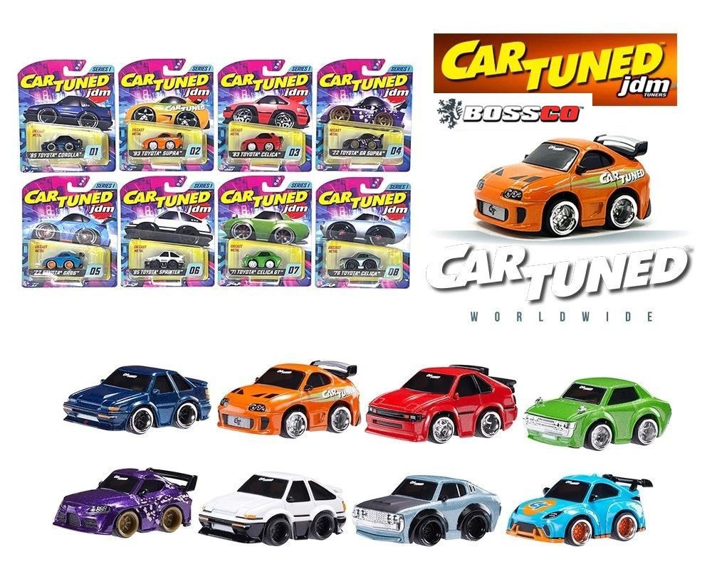 CAR TUNED 1:64 シリーズ1 8台セット シボレー CAR TUNED 1:64 シリーズ1 8台セット シボレー CarTuned 1/64