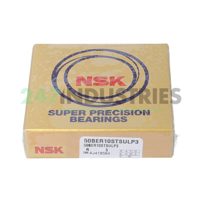 50BER10STSULP3 NSK 50 x 80 x 16 mm ANGULAR CONT.  BALL SINGLE ROW