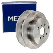 2X MEYLE BREMSSCHEIBEN 269mm HINTEN PASSEND FÜR TOYOTA COROLLA YARIS