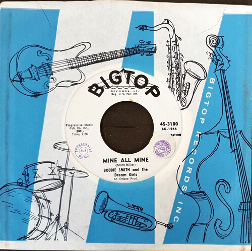 Bobbie Smith & The Dream Girls-Promo The Duchess Of Earl 7” Single 1962 Bigtop - Picture 3 of 4