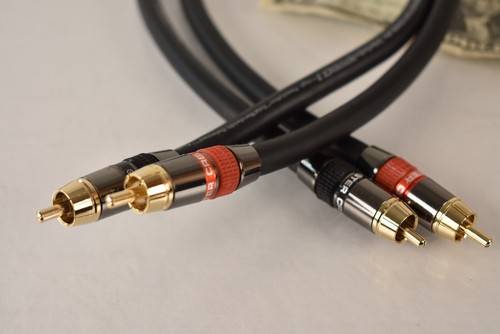 .5m Pair of Monster Cable Interlink Reference 2 Stereo RCA Interconnect Cables - Picture 1 of 3