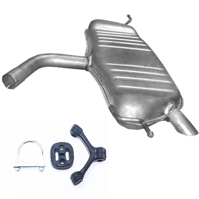 Endschalldämpfer + Anbausatz Auspuff für VW Golf 5/ Golf Plus 1.6 75kW Neu Endschalldämpfer + Anbausatz Auspuff für VW Golf 5/ Golf Plus 1.6 75kW Neu