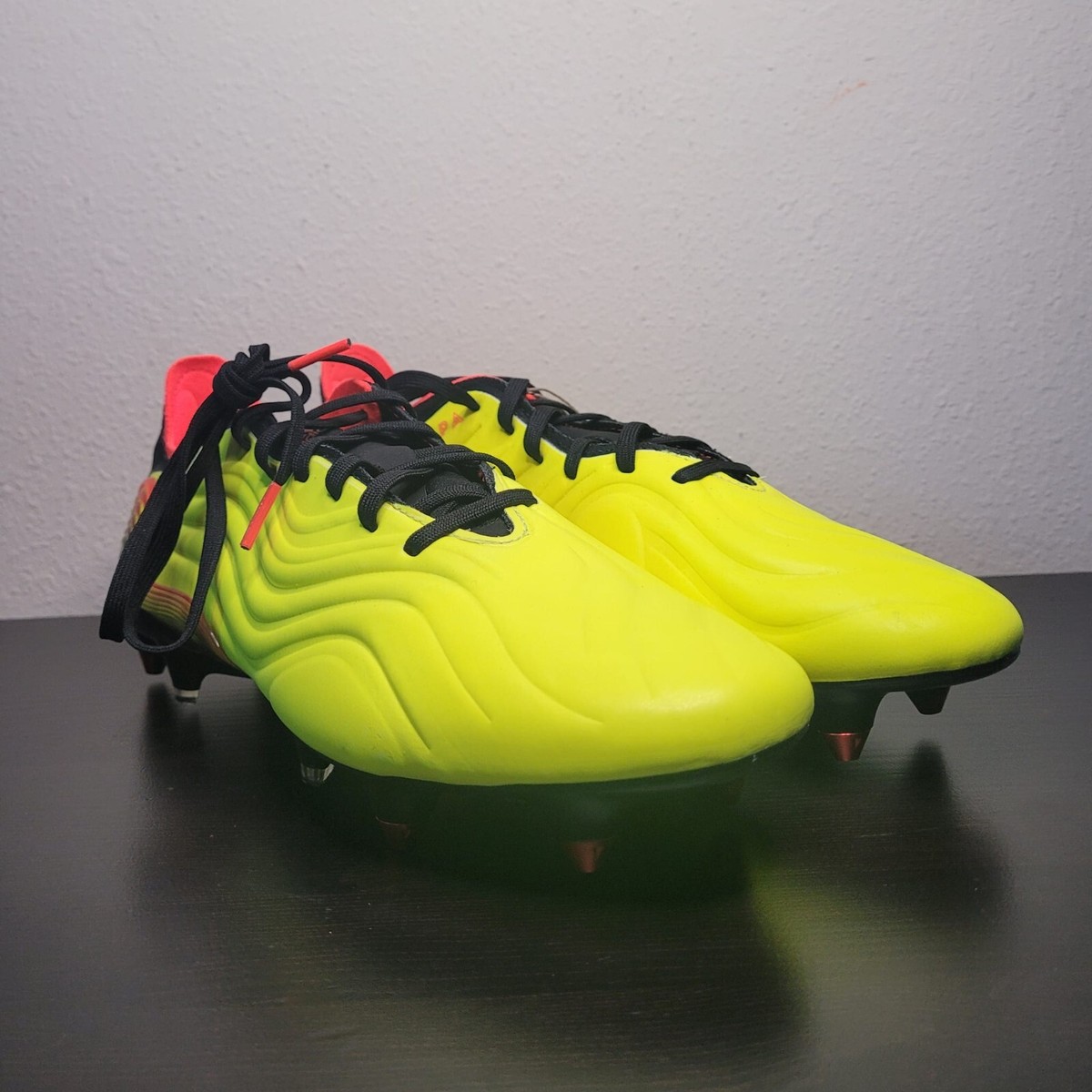 アディダス COPA SENSE.1 SG 9 US Adidas Copa Sense.1 SG Black Gold Athletic Soccer Cleats
