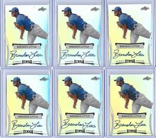 2017 Leaf Metal Draft BRENDON LITTLE Silver Prismatic Auto RC CUBS 1st Rnd Pick