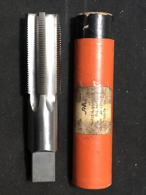 ITW, Illinois/Eclipse 1-1/2 -12 NF GH4, 6 Flute HSS Taper Tap Ground Thread, USA