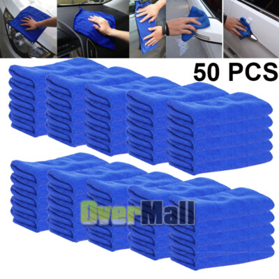 Bulk Lot Microfiber Cleaning Cloth Towel No-Scratch Rag Car Polishing Detailing