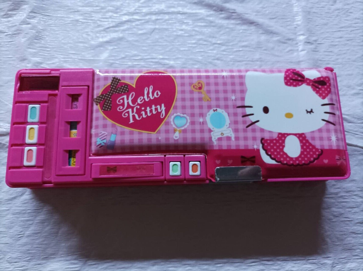 2012 Sanrio hello kitty heart push button multi-functional pencil