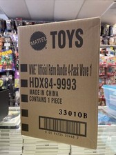 Mattel Creations WWF WWE RETRO Bundle 4 Pack - Wave 1 Action Figures 2021 Sealed