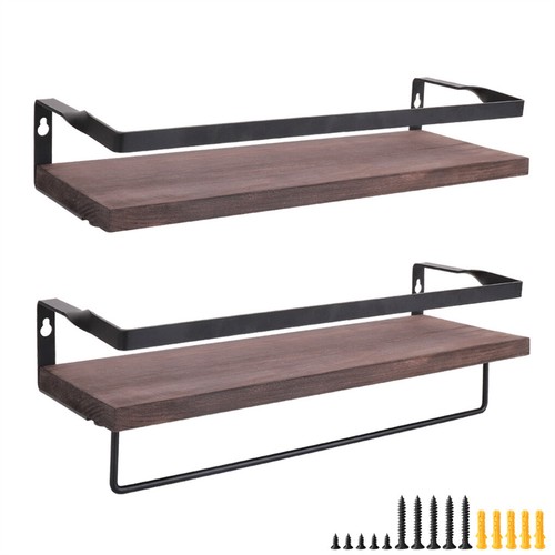 Heavy Duty Mounted Shelf Industrial Wall Floating Shelves DIY Storage Rack Unit - Picture 15 of 31