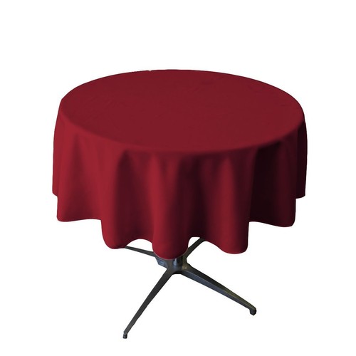 Tablecloth Polyester Round Seamless 59" By Broward Linens ( Variety of Colors) - Picture 72 of 77