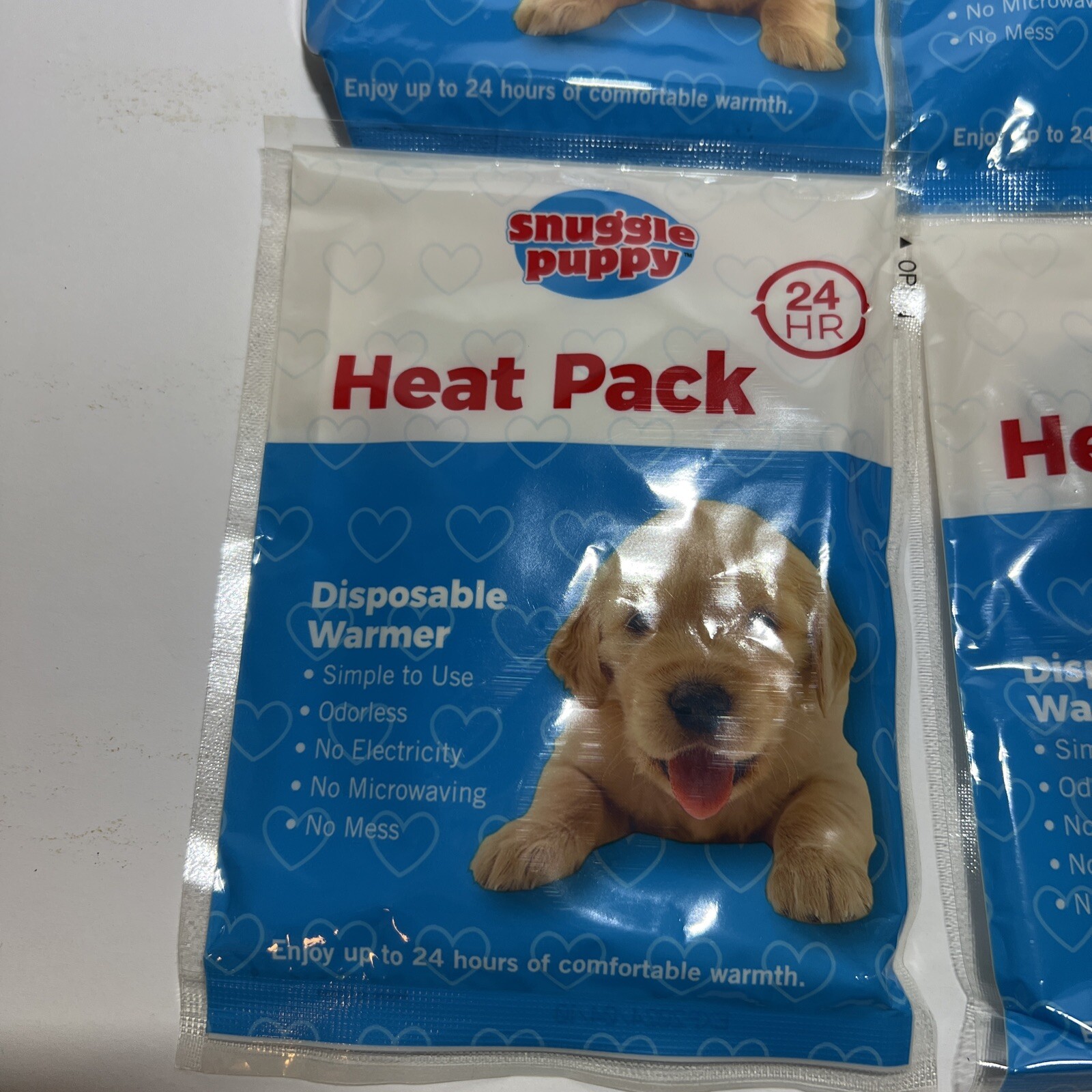 Snuggle Puppy Heat Pack, 24 hr. Disposable Warmer, No Electricity Or