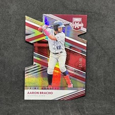 Aaron Bracho 2020 Panini Elite Extra Edition Prime Numbers B Die-Cut 10/49 #123