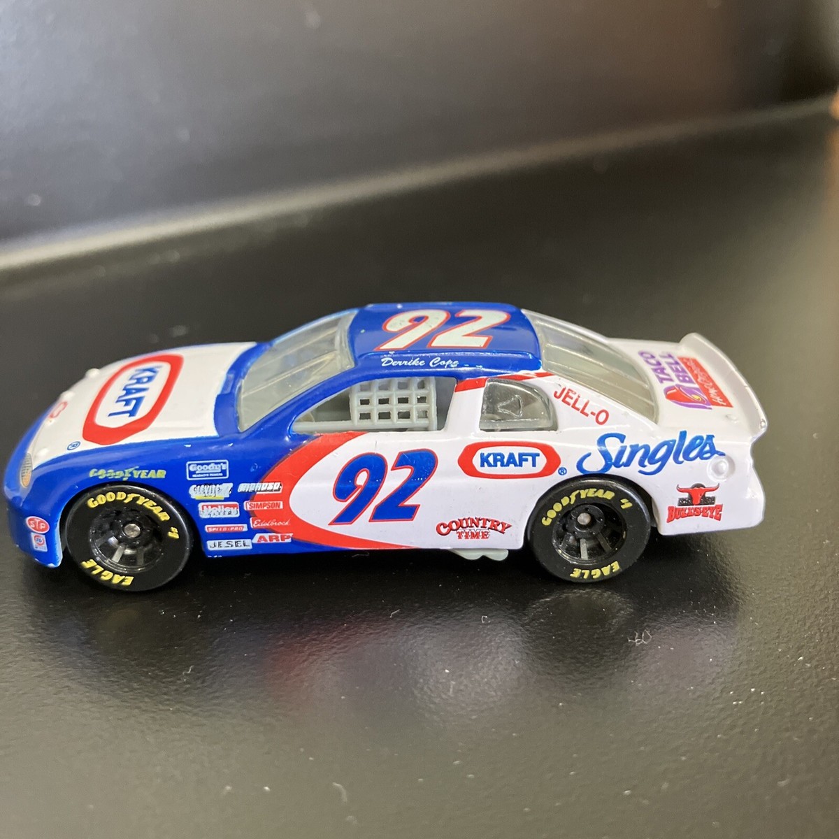 1996 Racing Champions 1/64 NASCAR Derrike Cope Car #92 KRAFT, Taco