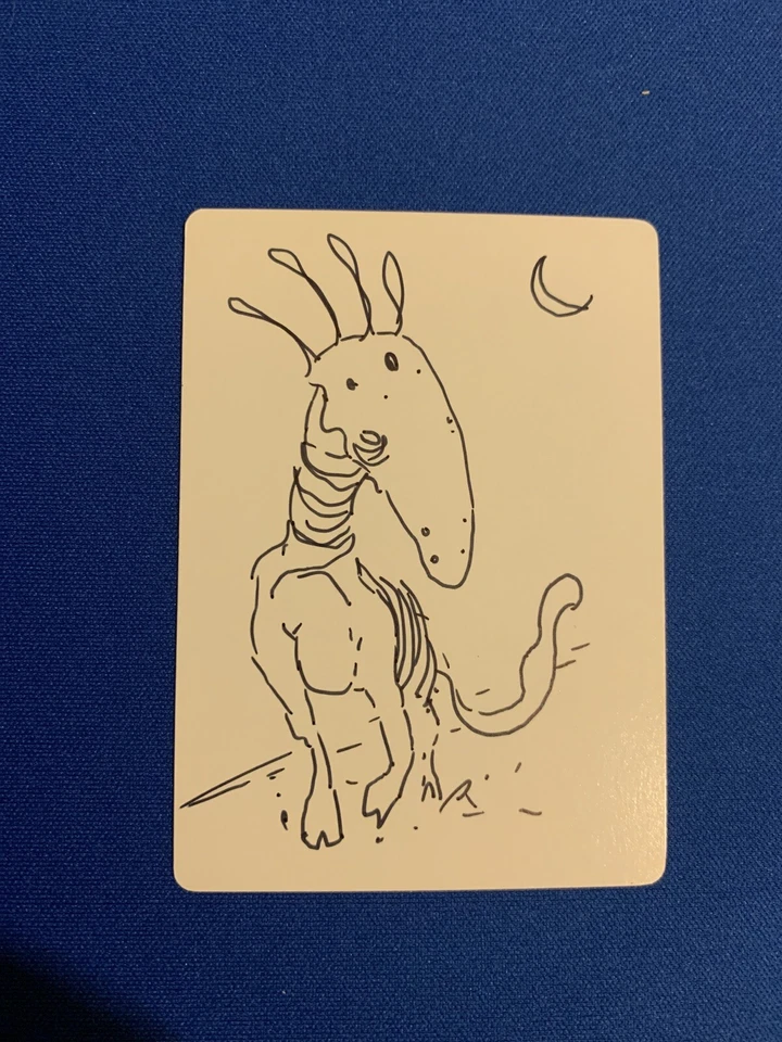 MTG Magic Phantasmal Forces Signed F & B Artist Proof Chinese 4th Mark Poole - Image 2 of 2