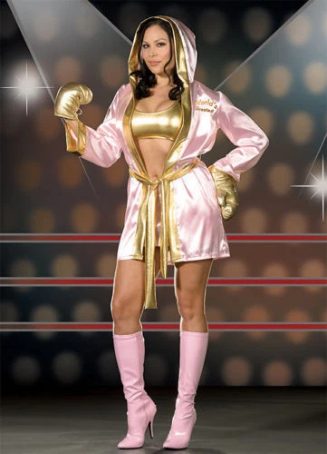 DREAMGIRL 5047 女式性感世界上最伟大的拳击手服装多种尺寸 — 第 3/4 张图片