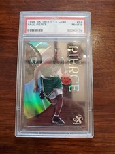 1998 Skybox E-X Century #82 Paul Pierce PSA 9 Rookie RC HOF Celtics KU