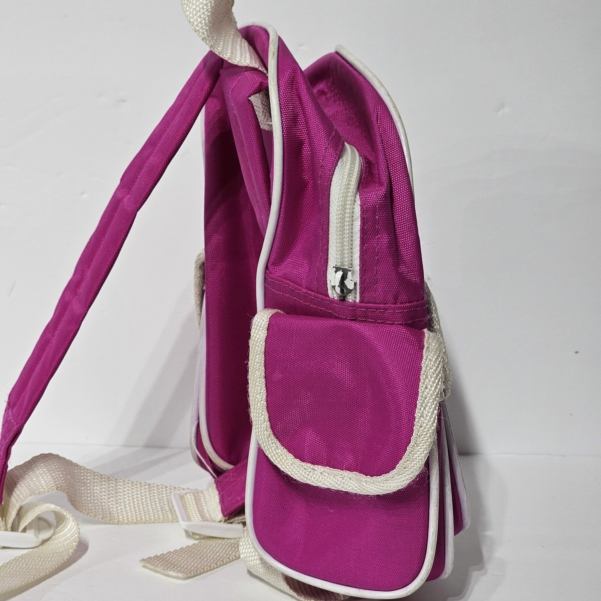 Vintage Spice Girls Mini Backpack Purse Bag Pink Nostalgia  display picture 2