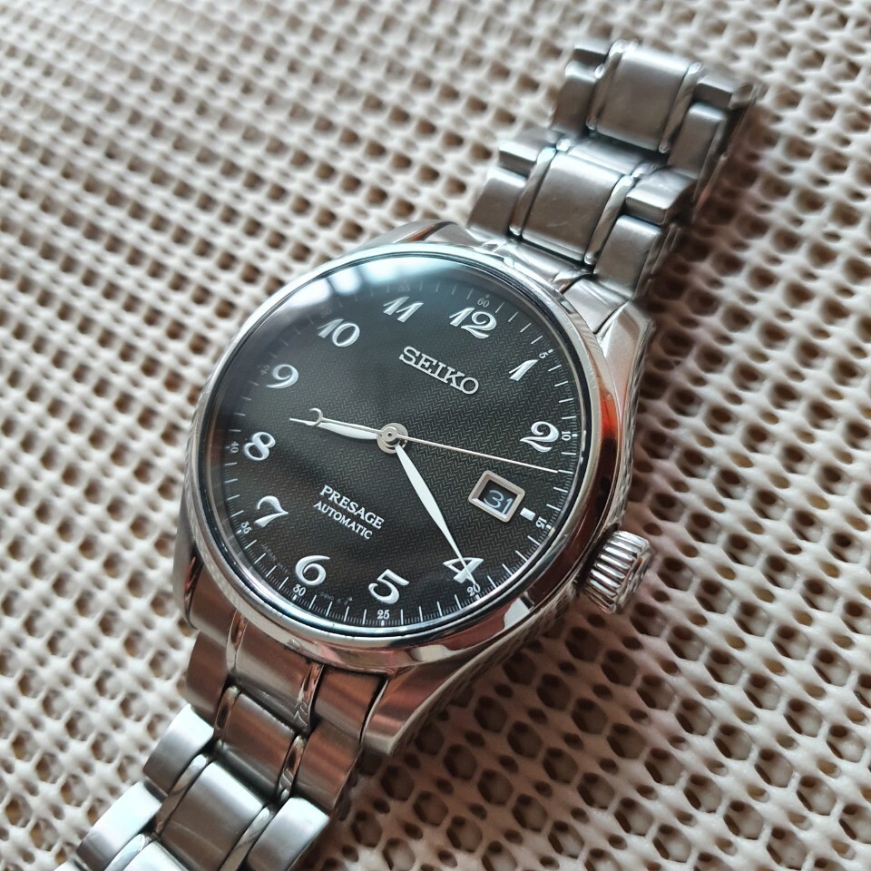 Seiko Presage Men's Black Watch - SARX039 for sale online | eBay