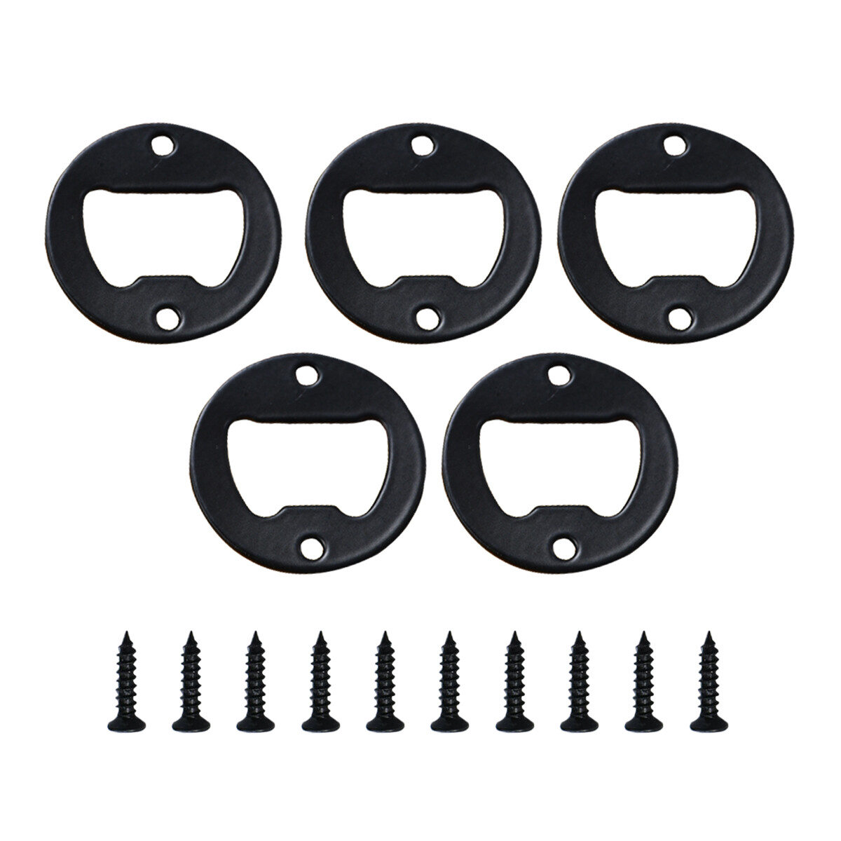 5pcs Round Bottle Opener Insert Hotel Bar Restaurant Beverag