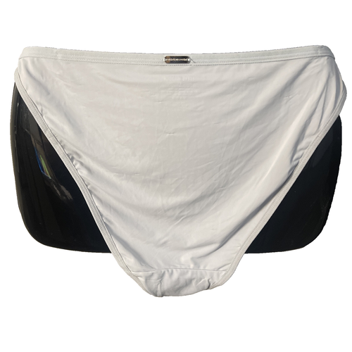 Steve Madden grau String Sissy Herz Hardware Bikini Höschen Unterwäsche Größe XL - Bild 5 von 6