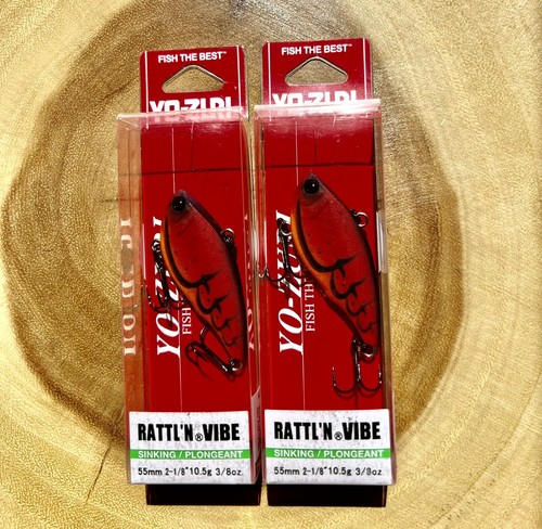 Yo-Zuri (Lot Of 2) RATTL’N VIBE Lipless Crankbait, Bass, Free Shipping! NWT! - Picture 11 of 12