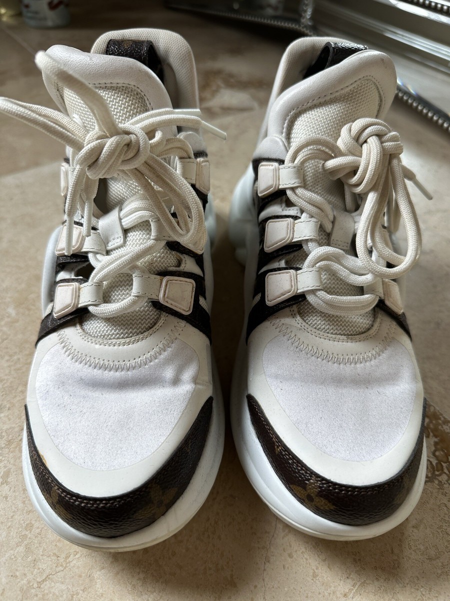 Louis Vuitton Women's Archlight Sneakers Mesh and Monogram Coated